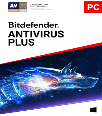Bitdefender Antivirus Plus 1 PC, 1 Year, Global
